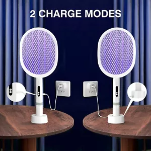 Electric Fly Swatter,Detachable Mosquito Swatter,Mosquito Killer Indoor Outdoor - Picture 1 of 9