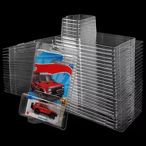40er Pack Clear Protector Case Plastic Display For Hot Wheels & Matchbox Basic Cars - Bild 1 von 11