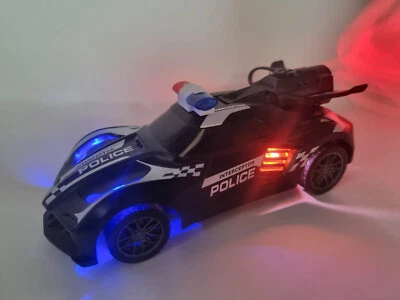 SAMMAR GIFTS Police 911 Chevrolet Radio Remote Control Car Light & Mist Smoking Smoke Spray