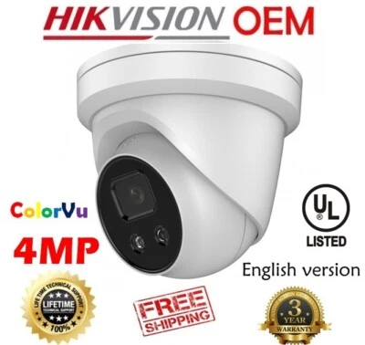 CCTV WHOLESALE OUTLET DS-2CD2347G1-L(NC344G2E-XD/LIU)4MP 24/7 COLOR FIXED Turret IP 4MM