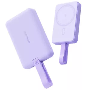Caricabatteria magnetico wireless power bank ricarica rapida supporto pad per iPhone 14 15 16 - Foto 1 di 24