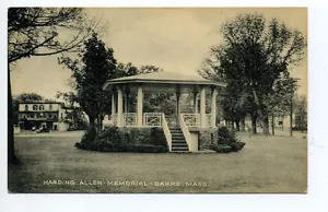 Barre MA Mass Harding Allen Memorial, Pavillon, Gebäude im Hintergrund - Bild 1 von 2