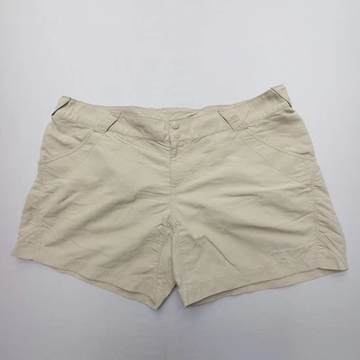 Pantalones Cortos Columbia PFG Para Mujer XL Ligeros Senderismo Pesca Nylon Omni Tono Foto 1 de 4