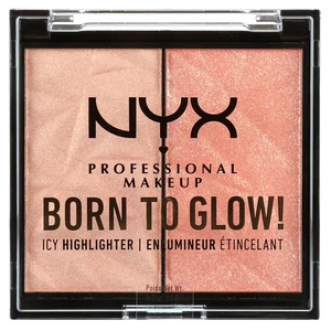 NYX Born To Glow Icy Highlighter Duo - High Key Flex & Flexpensive - Picture 1 of 2
