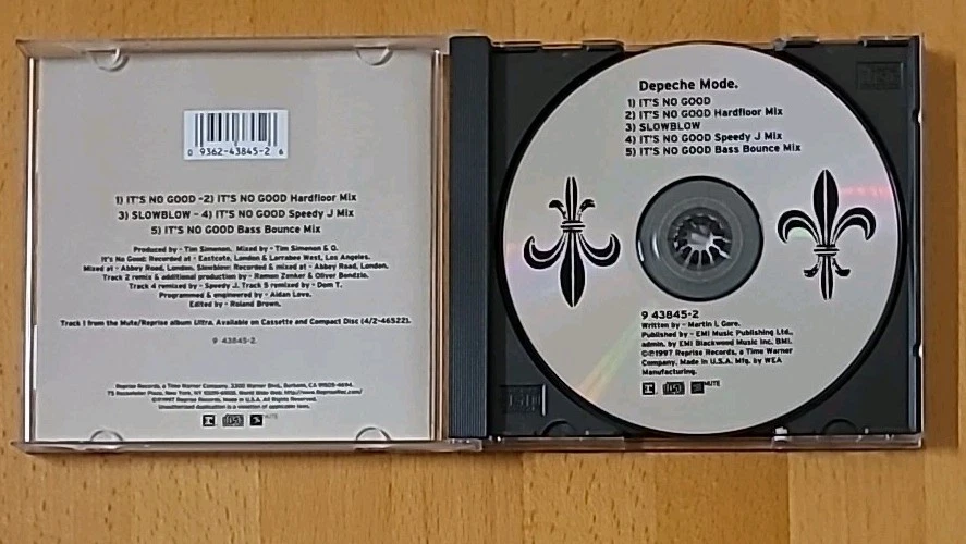 Depeche Mode It's no good Maxi CD USA Reprise records neuwertig - Bild 1 von 4
