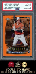 2023 Topps Chrome #YQ-19 Adley Rutschman Youthquake ORANGE 20/25 PSA 10 - Picture 1 of 2