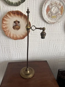Antike Messing Telac Studenten verstellbare Lampe - Bild 1 von 20