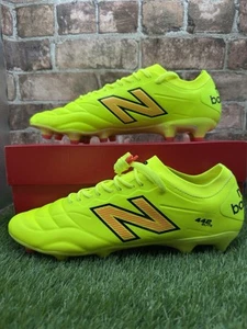 New Balance 442 Elite V2 Fg Hi-lite gelb Top Spec Fußballschuhe Uk 10,5 Originalverpackt - Bild 1 von 12