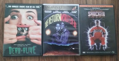 Dead Alive/The Return/Shocker/Horror/Thriller/Sci Fi/Sleaze/Exploitation!! - Image 1 of 4