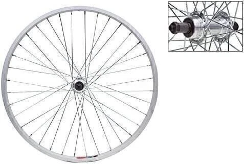 Rueda trasera de bicicleta Wheel Master 24 x 1,75 36H, aleación, liberación rápida, plateada Foto 1 de 1