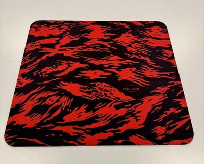 FaZe Clan Red Camo Mousepad 450mm x 400mm / 17.72 x 15.75 inches - Size Large - Image 1 of 3
