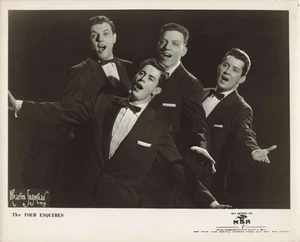 The Four Esquires Vintage Original 8x10 Pressefoto - Bild 1 von 2