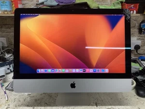 Apple iMac 21.5" 4K Retina Quad Core i5 7th 3.0GHz 16GB 256GB SSD Screen cracked - Picture 1 of 5