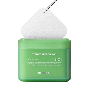 MEDIHEAL Tea Tree Trouble Pad 100 Pads 5.74 fl oz (170 ml) - Picture 1 of 6