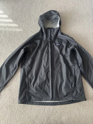 Patagonia Gray Rain Coat Jacket H2no Men’s XL - Image 1 of 4