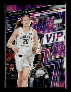 Breanna Stewart 2025 Panini National Gold Pack Purple Ice Prizm 09/50 Liberty - Picture 1 of 2