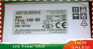 FX3G-2AD-BD New Mitsubishi PLC FX3G-2AD-BD Fast Ship 1pc  US Free TAX - Picture 1 of 1