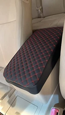 Center Console Armrest Cover for Dodge Ram 1500/2500/3500 1998-2013 Black Foto 1 de 2