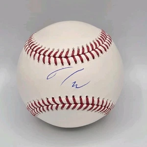 JASON WILLIAMS WHITE CHOCOLATE SACRAMENTO KINGS SIGNED ROMLB BASEBALL UG COA - Picture 1 of 3