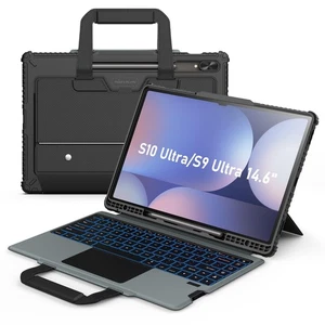 for Samsung Galaxy Tab S10 Ultra Carry Go Portable Handle Detachable Keyboard... - Picture 1 of 9