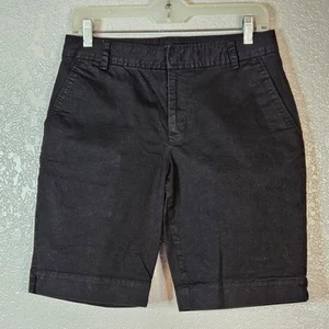 Chaps Shorts Gr. 4 schwarz Twill Chino 2 Taschen 98% Baumwolle 2% Elasthan Damen - Bild 1 von 10