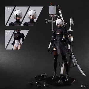 PLAY ARTS PA NieR Automata 2B DX Actionfigur Modellspielzeug offizielle Geschenke sammeln - Bild 1 von 20
