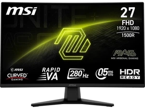 MSI 27" 280 Hz Rapid VA FHD Gaming Monitor 0.5ms (GTG) Adaptive Sync 1920 x 1080 - Picture 1 of 5