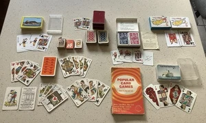 VINTAGE KONVOLUT RESTPOSTEN VERSCHIEDENE SPIELKARTEN GEDULD - Bild 1 von 10