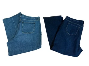 Paket mit 2 Denim-Jeans Damen Übergröße 26 neu mit Etikett schneller Versand!  - Bild 1 von 4