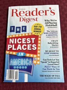Reader's Digest Magazine Oct. 2023 ~ The Nicest Places in America