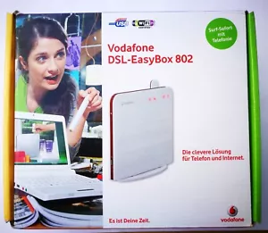 Vodafone DSL Easybox 802 Wlan Router Telefon ISDN Internet 300Mbit/s⚡️ - Bild 1 von 6