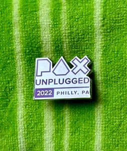 Pinny Arcade PAX Unplugged 2022 Show Set Logo Pin - Picture 1 of 1