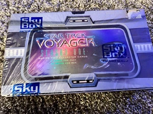 Vintage Star Trek Voyager Season One Series 2 Trading Card Box Sealed Skybox - Picture 1 of 7
