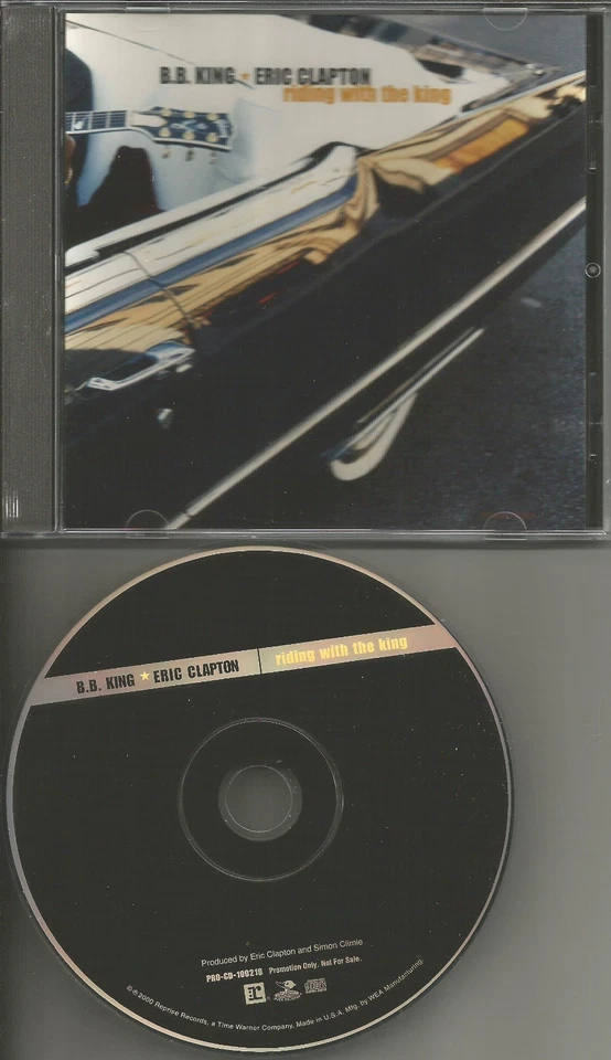 ERIC CLAPTON B.B. KING Riding with the King RADIO Version PROMO DJ CD Single BB - Image 1 of 1