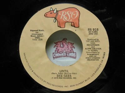 Bee Gees: Tragedy / Until, 45 RPM VG+ (I2) - Image 1 of 2