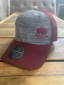 Hat Cap Jackson Hole WY Legacy Relaxed Cool Fit Athletic Twill Trucker ski bike - Picture 1 of 4