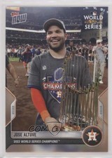 2022 Topps Now Houston Astros World Series Champions /4833 Jose Altuve #WS-9