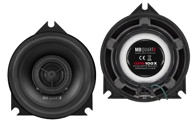 MB QUART QMB-100X 4" Custom Fit Door Speakers for BMW 3 series E90 E91 E92 E93 - Image 1 of 4