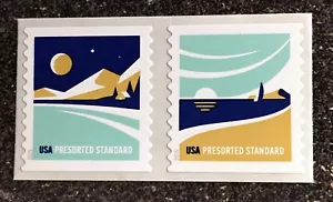 2025USA 10c American Vistas Presorted Standard - Coil Pair Mint - Picture 1 of 1
