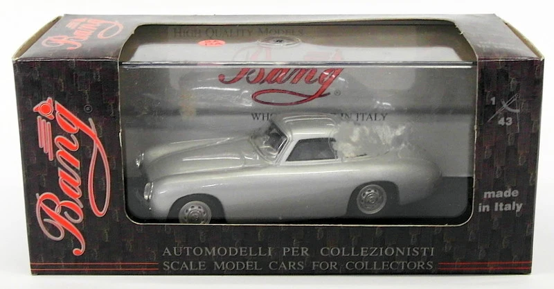 Coche modelo Bang Models escala 1/43 7210 - 1952 Mercedes 300 SL cupé gris metálico Foto 1 de 3
