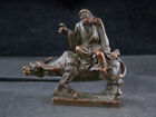 Chinese Bronze Hand Made *Figure On Ox* Statue