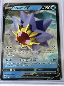 Tarjeta Pokémon Holograma Ultra Rara Arte Completo Astral Starmie V 2022 030/189 (Nuevo) - Imagen 1 de 2