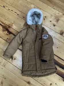 L.L Bean S4 Parka Long Winter Warmer Insulated Hood Brown Wind/Water Resistant - Picture 1 of 24