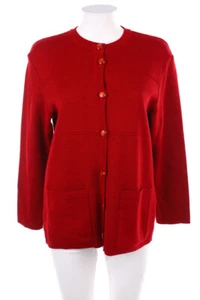 CANDA by C&A Strickjacke Cardigan aufgesetzte Taschen S rot - Bild 1 von 4