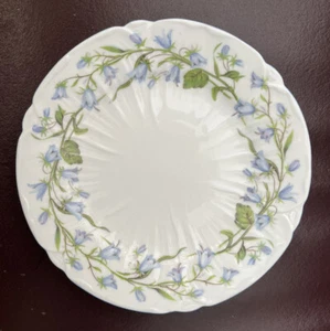 SHELLEY Fine Bone China England HAREBELL OLEANDER Bread Butter Plate ~ 6" ~MINT! - Picture 1 of 3