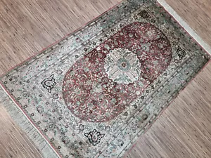 241232-Wunderschöner Original China Hereke Seide,150x95 cm²,Rug,Teppich,Tapeto - Bild 1 von 12