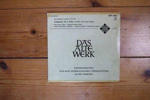 Das Alte Werk Jean Baptiste loeillet Trisonate Nr 1 F dur Telefunken - Bild 1 von 2