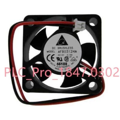 1PCS NEW Delta AFB0312HA 12V 0.15A  3pin 30*30*10mm Cooling Fan Fast delivery - Image 1 of 4