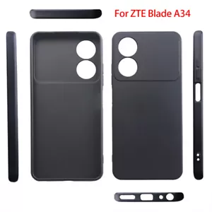 2 PIEZAS Para ZTE Blade A34 a34 Funda Suave Cubierta Armadura Protector Protector de Parachoques Protector Ahorrador - Imagen 1 de 8