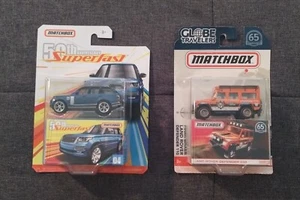 matchbox 50th anniversary superfast 18 range rover lwb and 65th anniversary land - Picture 1 of 2